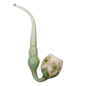 Quezal American Art Glass Pipe