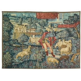 "Le Berger" French Tapestry