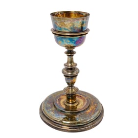 Antique European Silver Chalice
