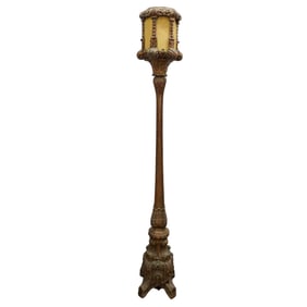 Antique Large Wooden Lantern