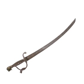 18th C. Swiss Lion Head Sabre