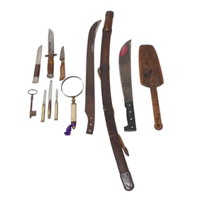 (12 pcs) Antique Weaponry/Tools