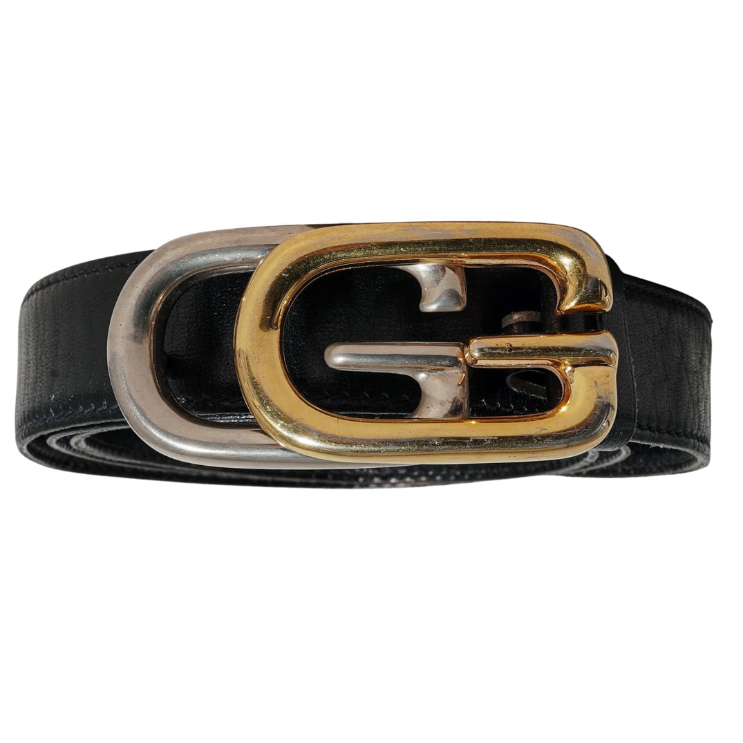 Vintage Gucci Leather Belt (1 of 6)