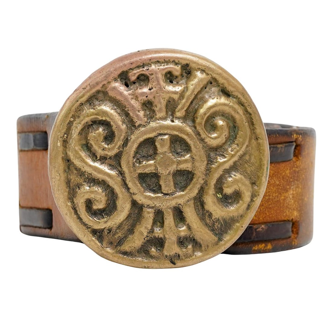 Vintage Blackstone Leatherworks Leather Belt (1 of 4)