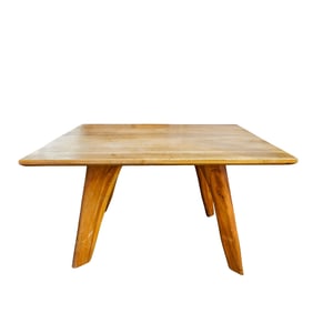 Artisanal Monkey Pod Tree Wood Table