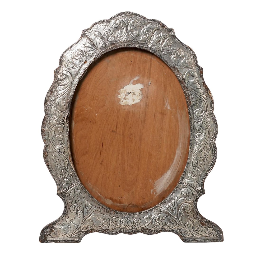 South American 'Plata Fina' 900 Silver Overlay Desk Photo Frame (1 of 5)