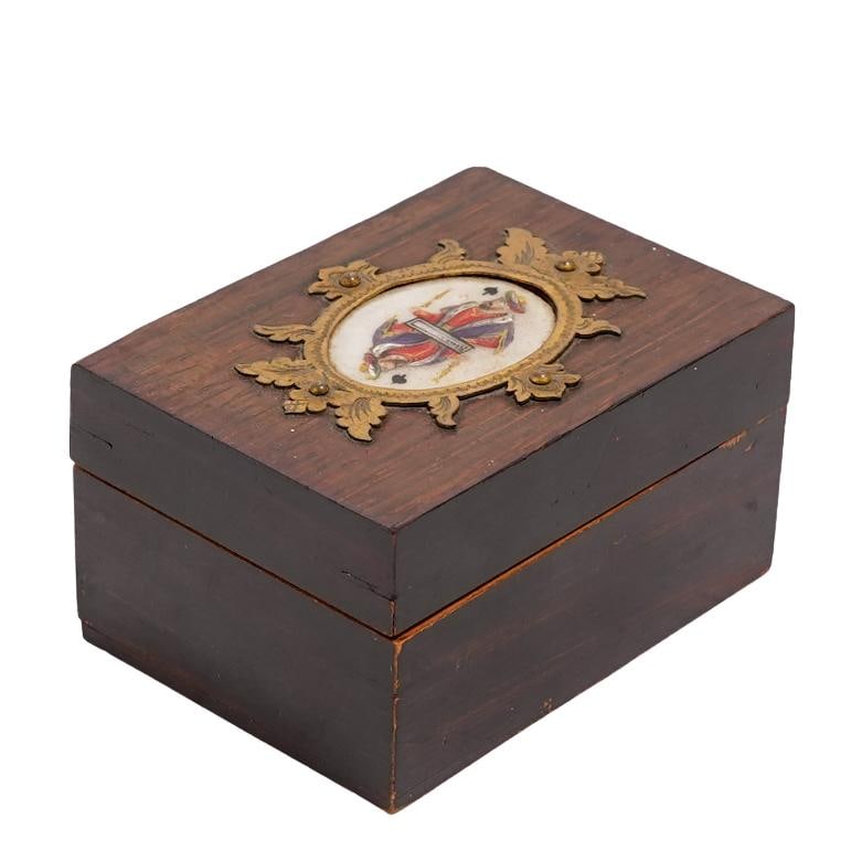 Antique Playing Card Box (1 of 6)