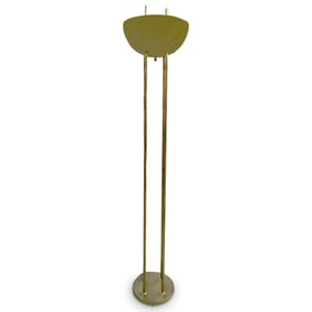 Mid Century Brass Torchiere Lamp