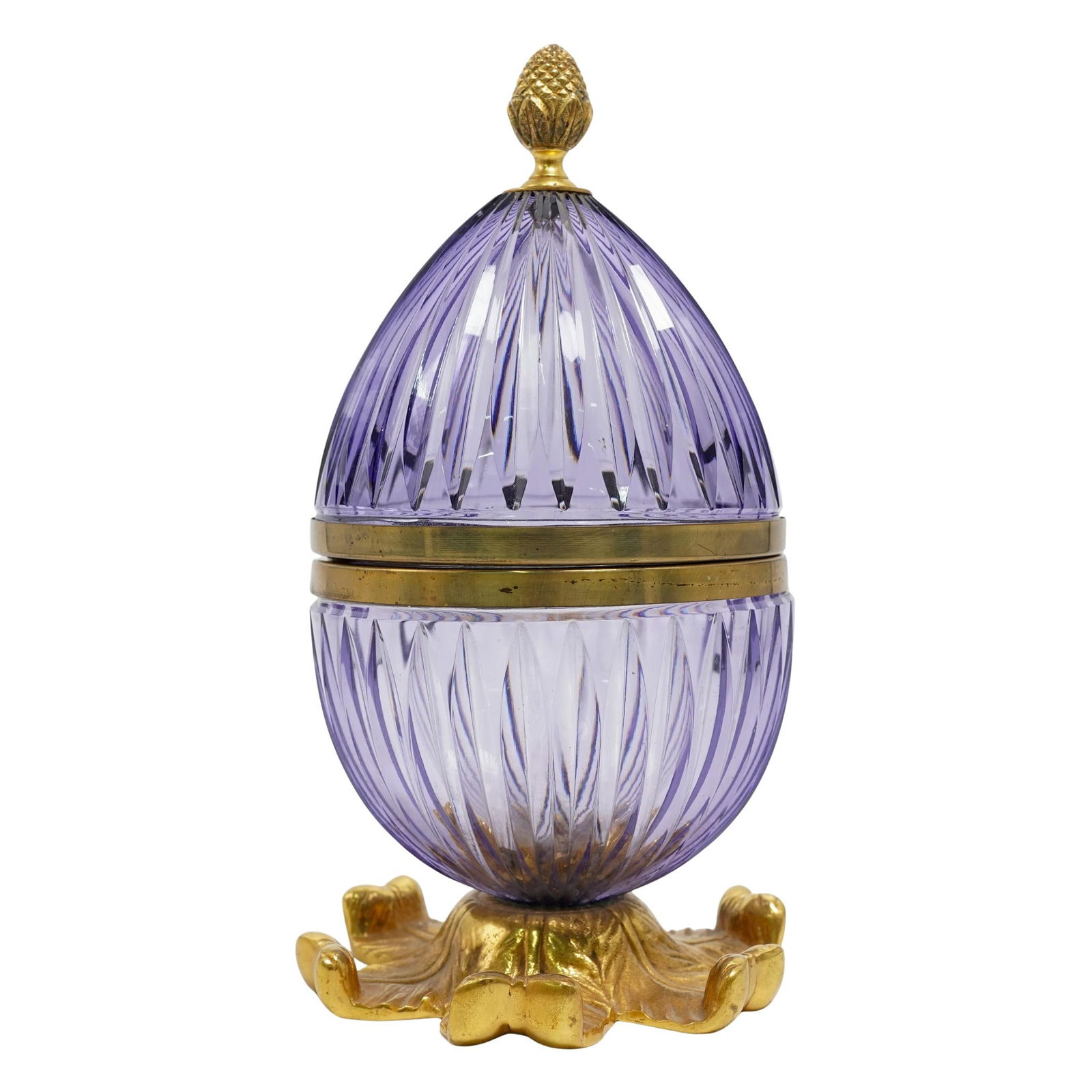 Gilded Glass Egg Box (1 of 4)
