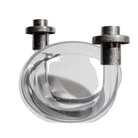 Dorthy Thorpe Pretzel Lucite Candleholder