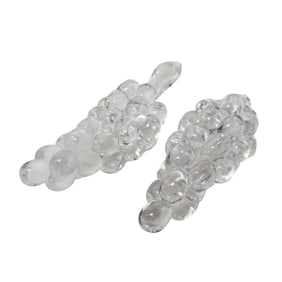 Pair of Steuben Crystal Glass Grape Clusters