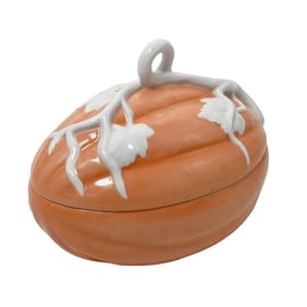 Vintage Mottahedeh Pumpkin Tureen