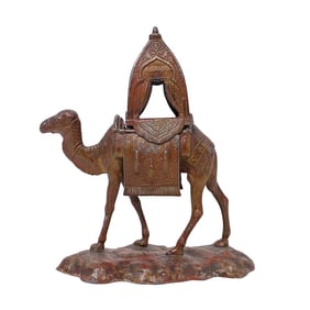Antique Vantines French Camel Incense Burner