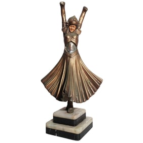 After Demetre Chiparus Bronze "Hindu Dancer"