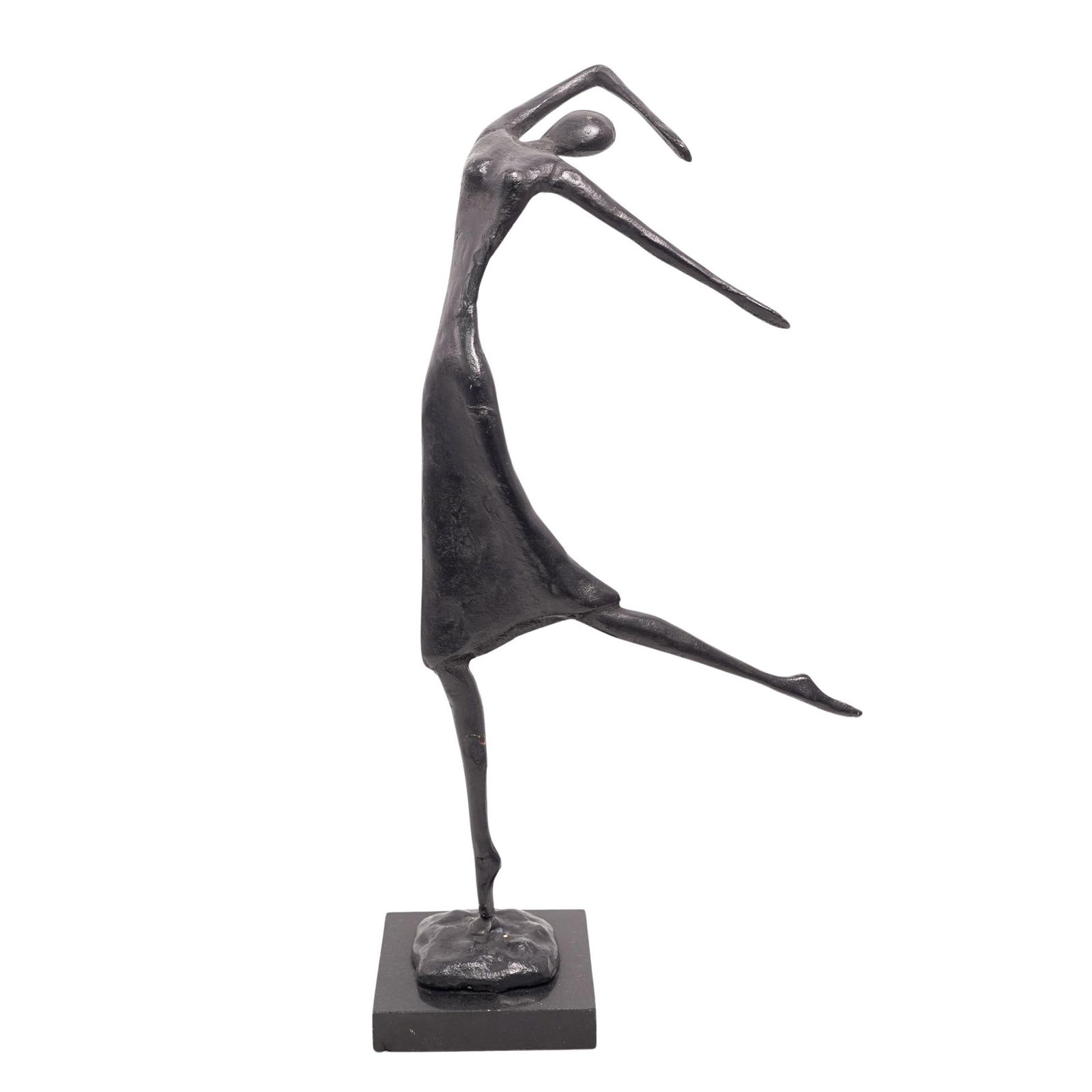 After Demetre Chiparus Bronze "Hindu Dancer": After Demetre Chiparus Bronze "Hindu Dancer"Early-Mid , Europebronze sculpture with a stone face designed by Demetre H. Chiparus mounted on a double-tier base with two types of marble.Approx. H: 13.25