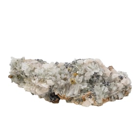 Natural Raw Moss Agate & Quartz Matrix