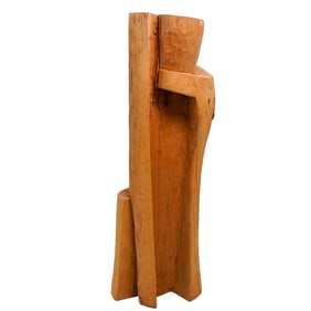 Large Abstract Wooden Sculpture