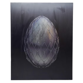 Antuan Rodriguez (Cuban, b. 1972) "Renaissance" Acrylic Print On Titanium