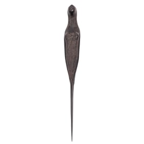 Carved Wood Egyptian Revival Letter Opener