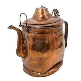 Chinese Antique Copper Tea Urn