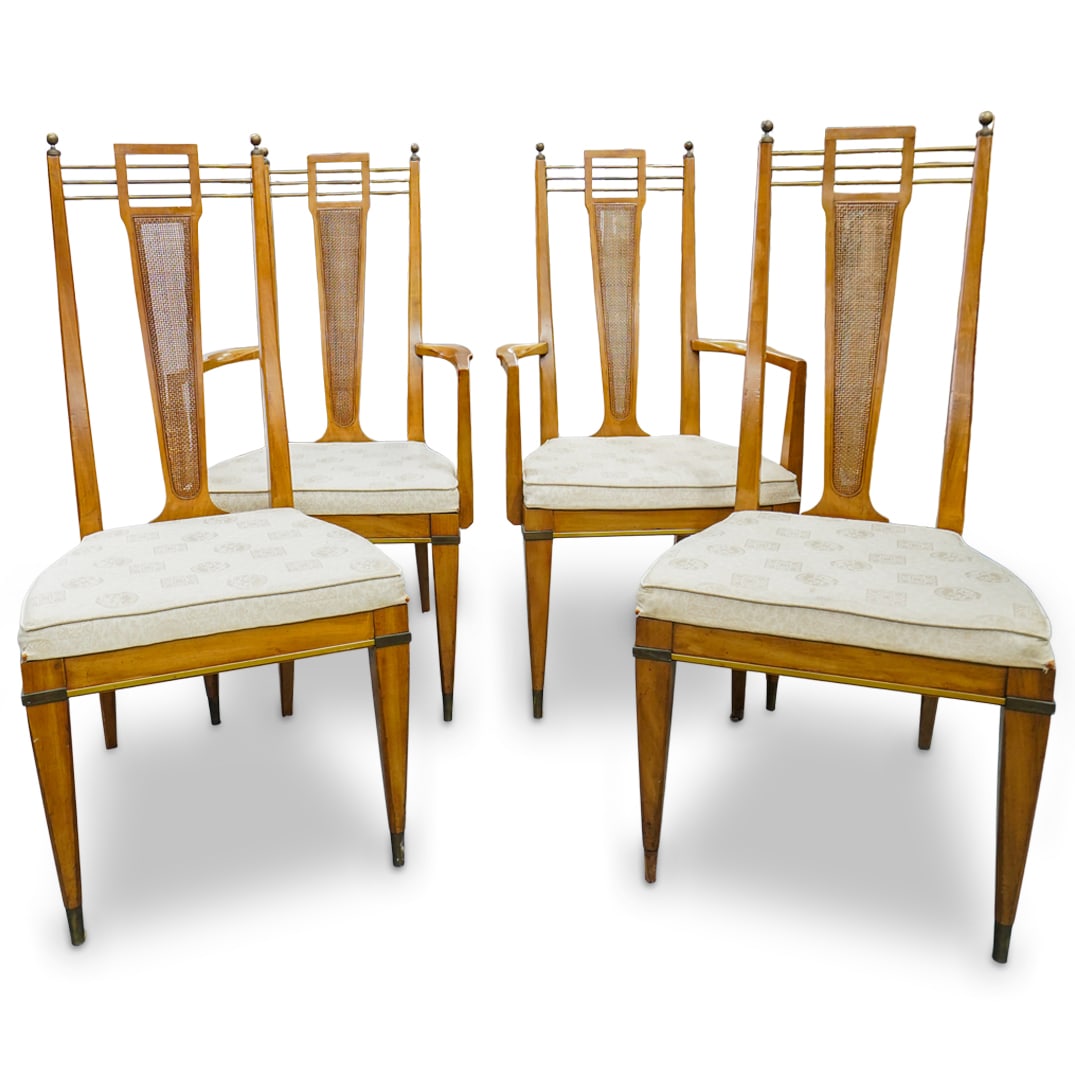(4 pc) Set of J L Metz Dining Room Chairs (1 of 7)