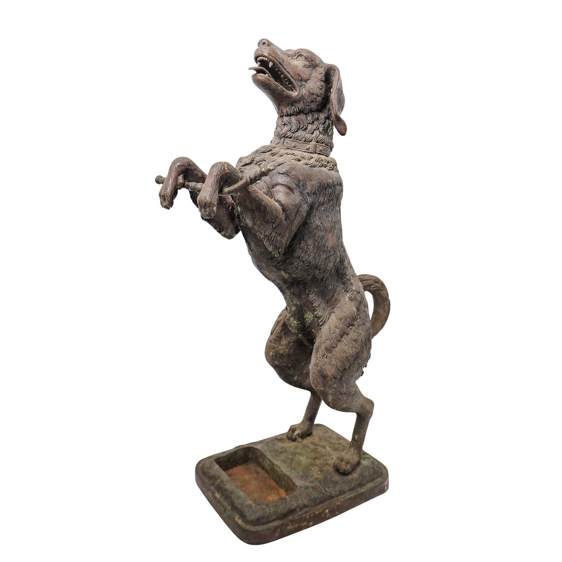 Maitland Smith Bronze Labrador Retriever Dog Umbrella Stand (1 of 6)