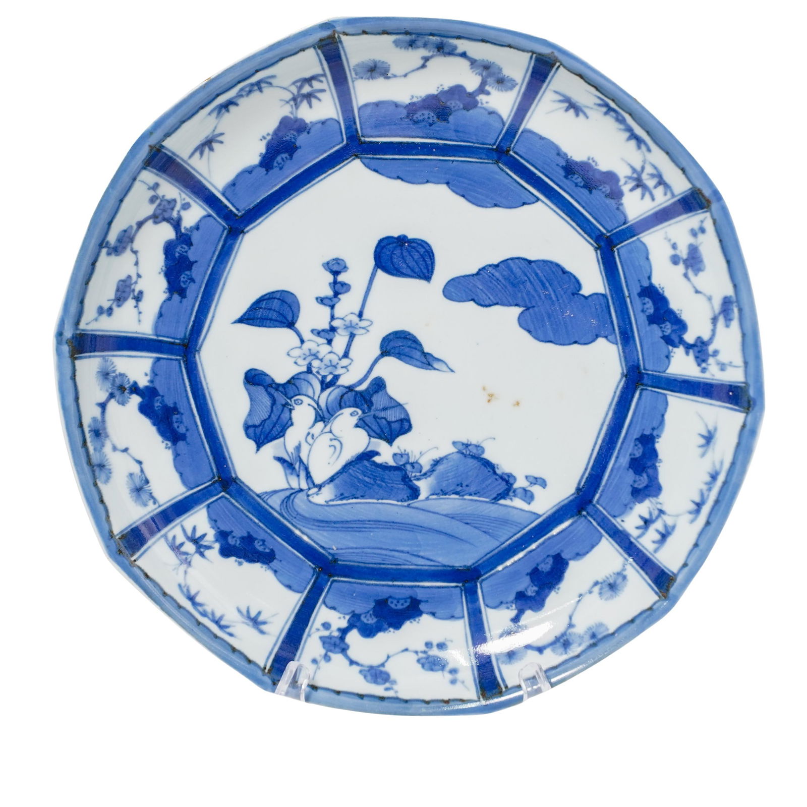 Ex Doyle 18th Cent. Japanese Imari Porcelain Charger (1 of 3)