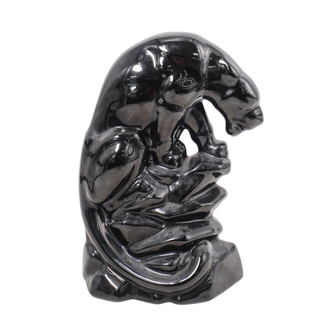 MCM Ceramic Panther Lamp (1 of 6)