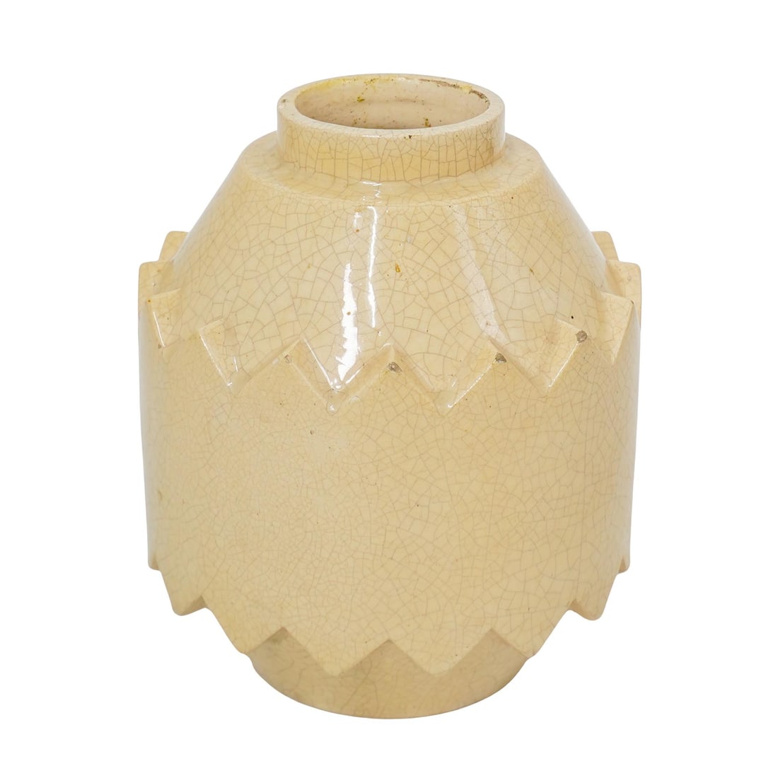 Art Deco Robert Lallemant (1902-1954, French) Ceramic Vase (1 of 4)