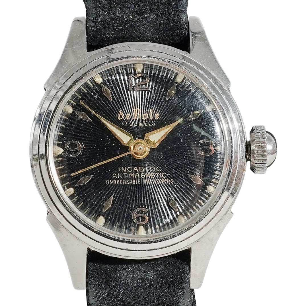 Swiss Avalon De Luxe 17 Jewel Incabloc Pocket Watc