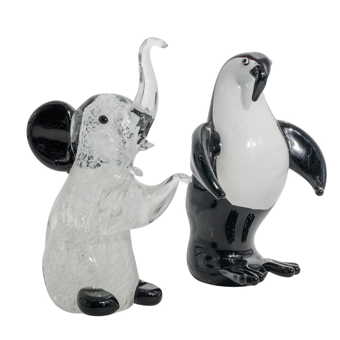 (2 Pc) Art Glass Animal Sculptures (1 of 7)