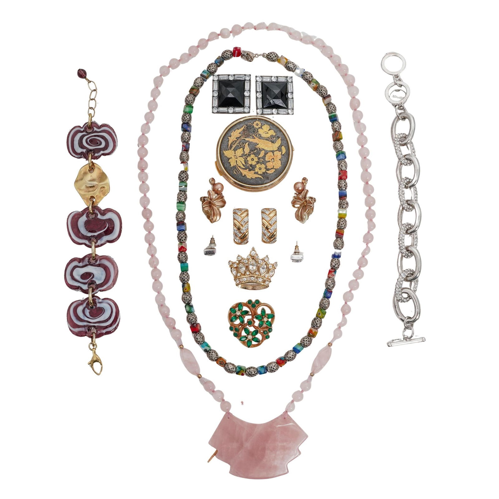 (12 Pc) Lot of Costume Jewelry (1 of 10)