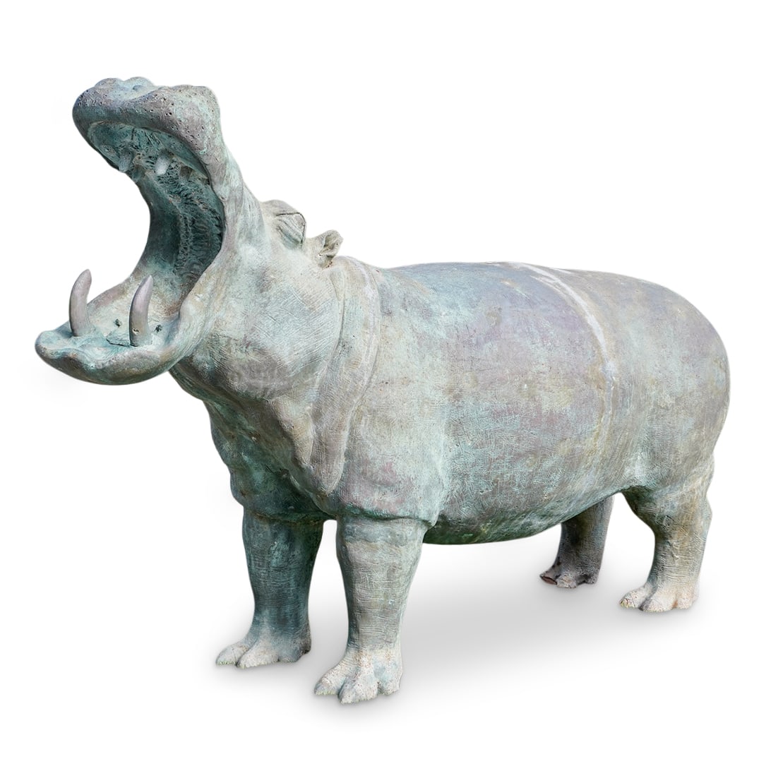 Monumental Bronze Hippo (1 of 7)