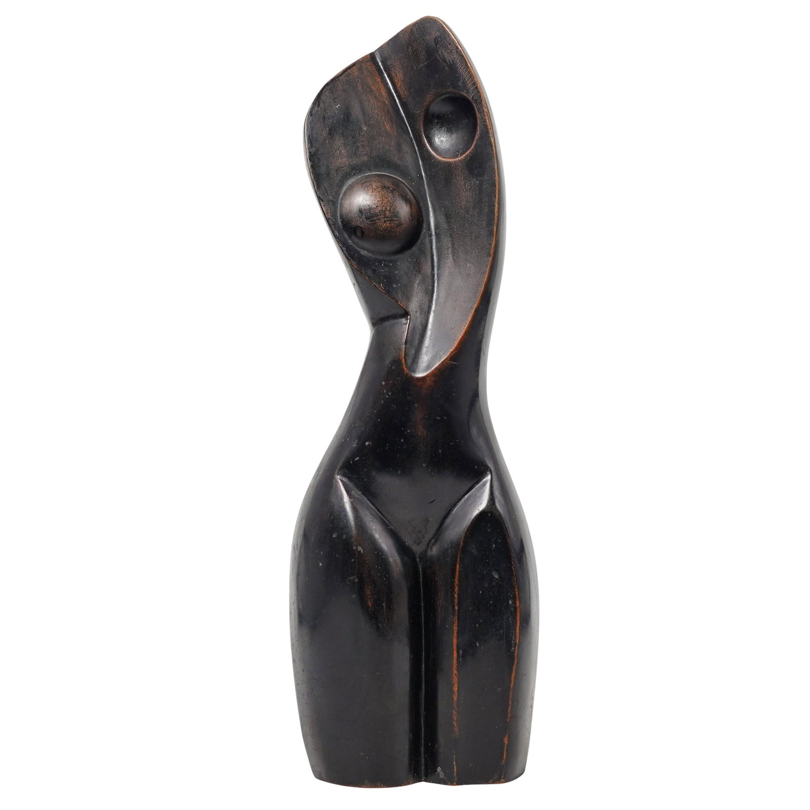 Thomas Edward Morin (American, 1934-2017) Inspired Cubist Wood Sculpture (1 of 5)