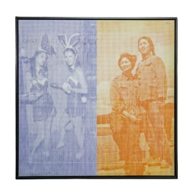 Cao Xiandong (b. 1961, China) "Proof of Youth" Oil On Canvas Painting