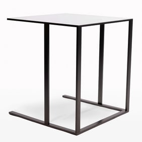B&B Italian 'MAXALTO' Steel Occasional Table