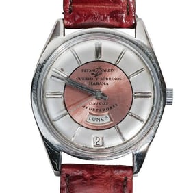 Ulysse Nardin Habana Stainless Day Date Watch