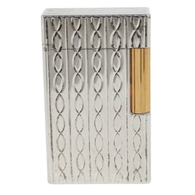 ST Dupont Ligne 1 Silver Plate Lighter