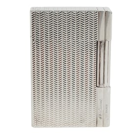 ST Dupont Ligne 2 Silver-Plate Lighter