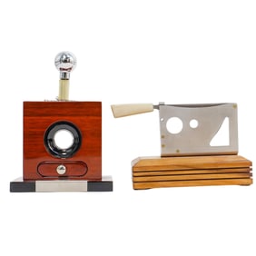 (2 pcs) Desk Cigar Cutters