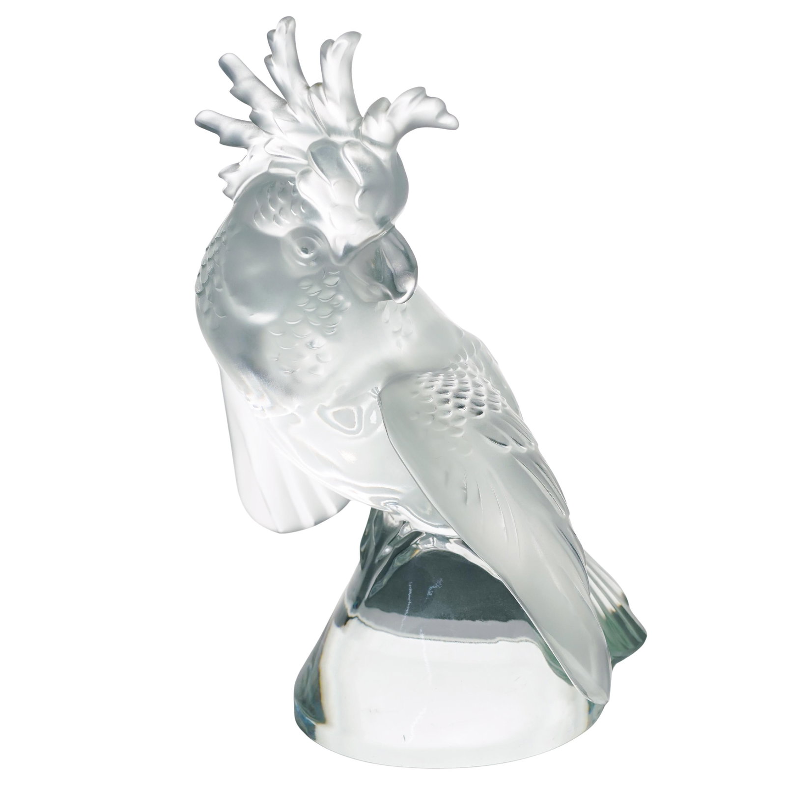 Lalique Art Glass Perroquet Parrot Bird Sculpture (1 of 7)