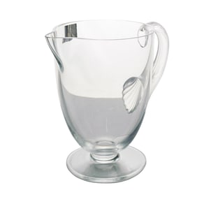 Lalique Crystal 'Barsac' Handled Pitcher