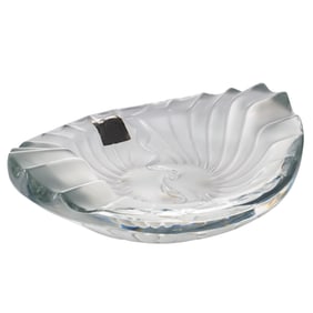 Lalique Crystal Nancy Cendrier Bowl Ashtray