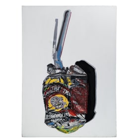 Claude Charlier (b. 1953, French) "Country Time" Acrylic on Canvas