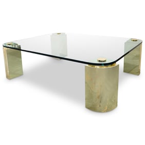 Karl Springer Mid Century Modern Coffee Table