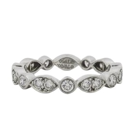 Tiffany & Co. Platinum and Diamond Ring