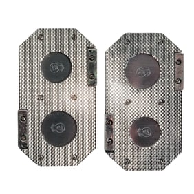 Pair of Hallmarked Italian Guillotine Cigar Cutters