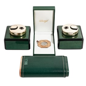 (4 pcs) Desk Cigar Accessory Sets