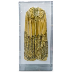 Maria Monaci Gallenga (1880-1944, Italian) Silk Velvet Cape