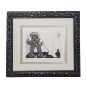 Horst Antes (b. 1938, German) New Figurative Etching